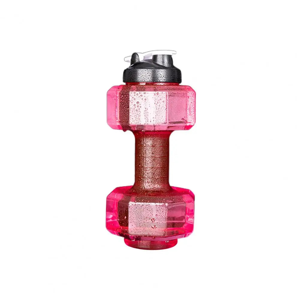 Butelka w kształcie hantli 2.6L – trening siłowy w domu