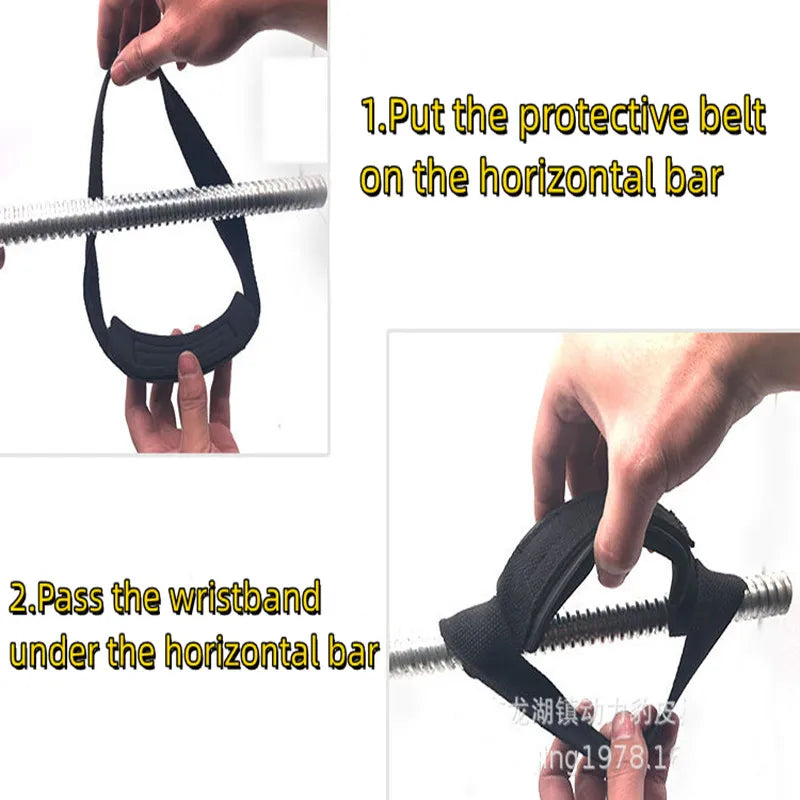 Pasy treningowe – uchwyty na ręce i pas do martwego ciągu