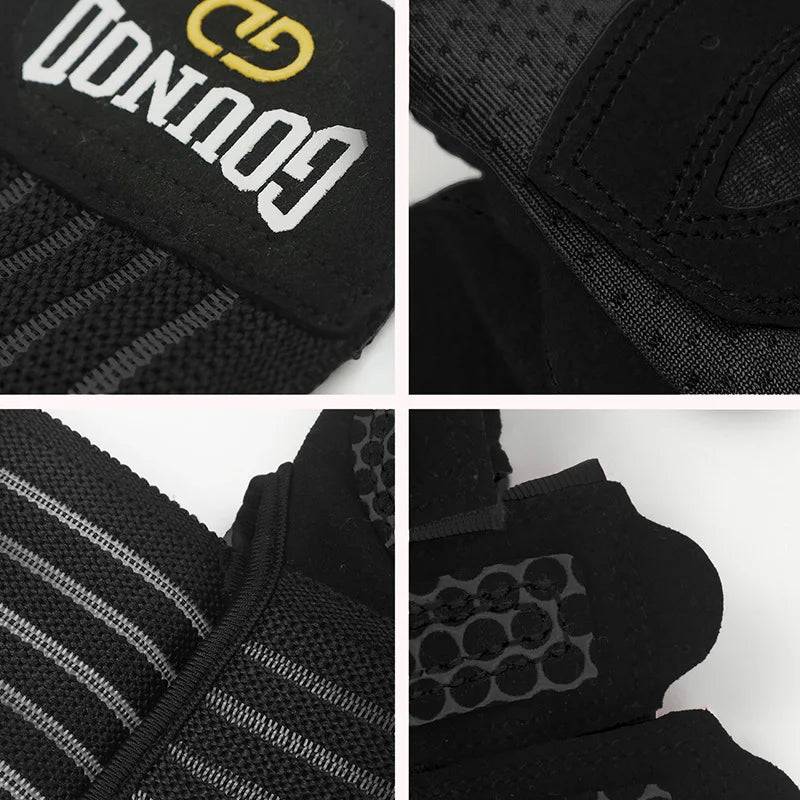 Rękawice do podnoszenia ciężarów – wsparcie nadgarstków, oddychające i antypoślizgowe