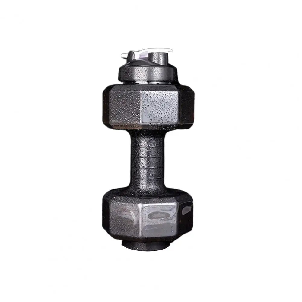 Butelka w kształcie hantli 2.6L – trening siłowy w domu